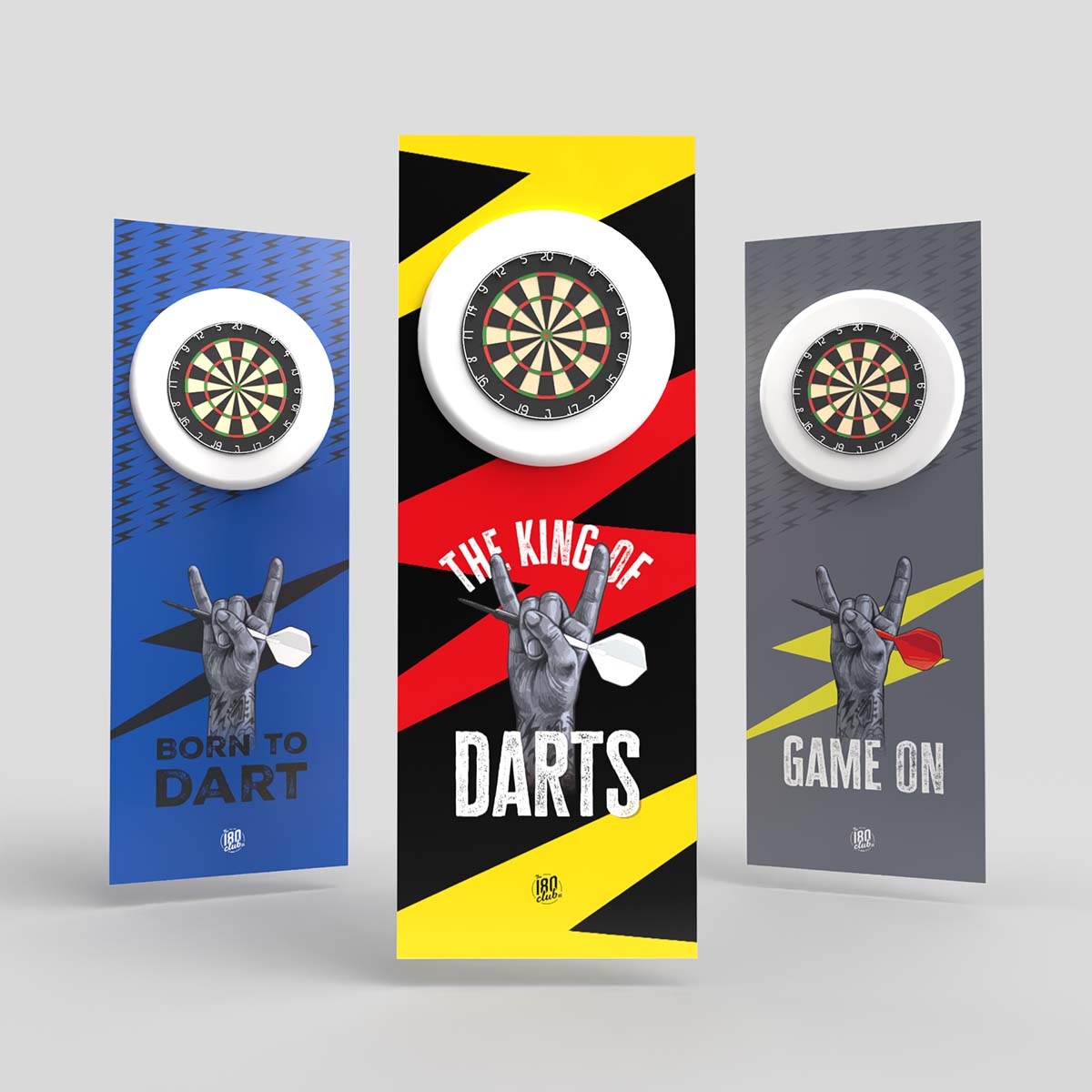 The Rocker collectie - The 180 Club dart wanden